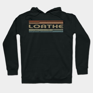 Loathe Retro Lines Hoodie